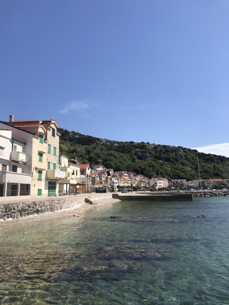 Beach in Baška