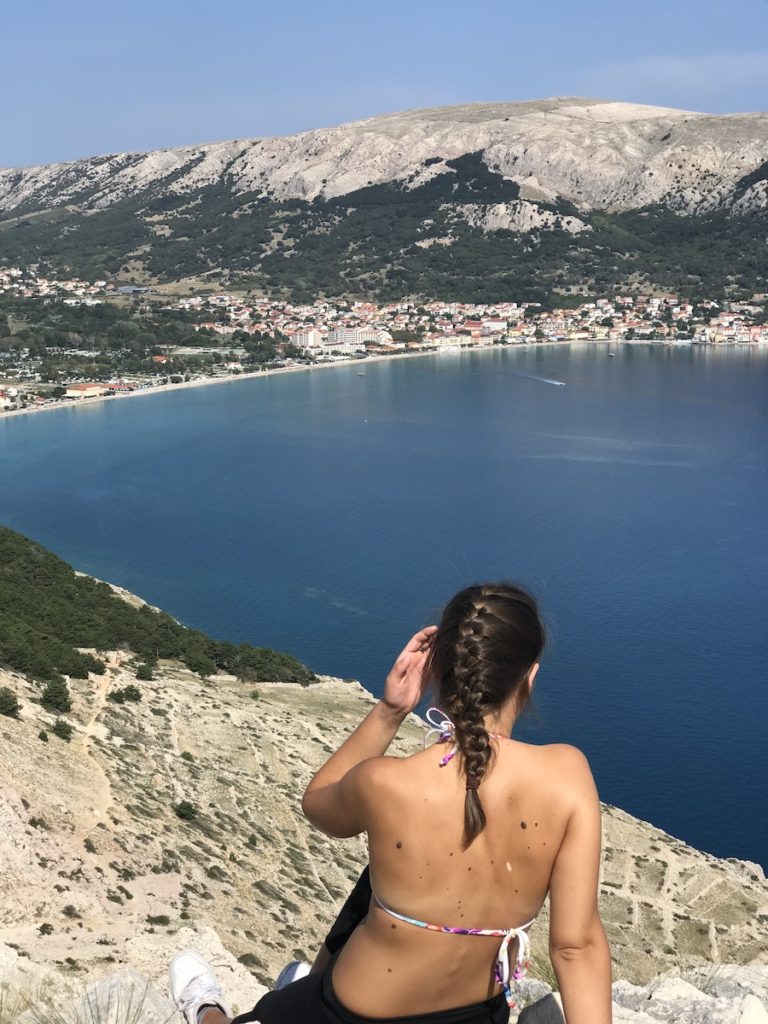 View of Baška from Bag
