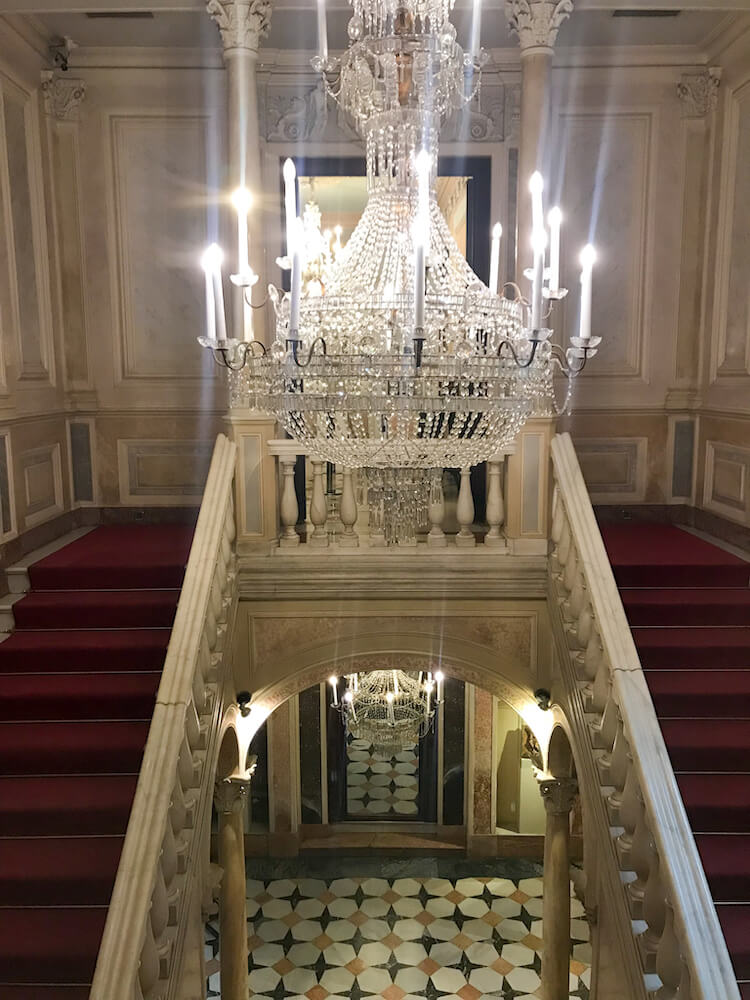 Staircase of the Palacio del Marques de Dos Aguas in Valencia