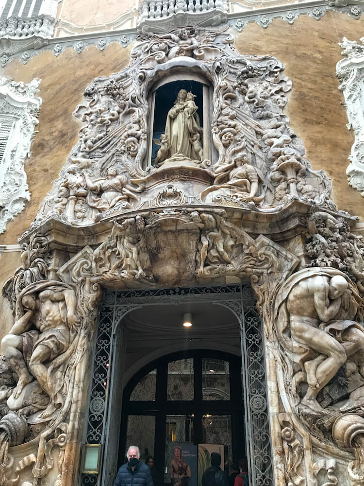 Entrance to the Ceramics museum in Valencia