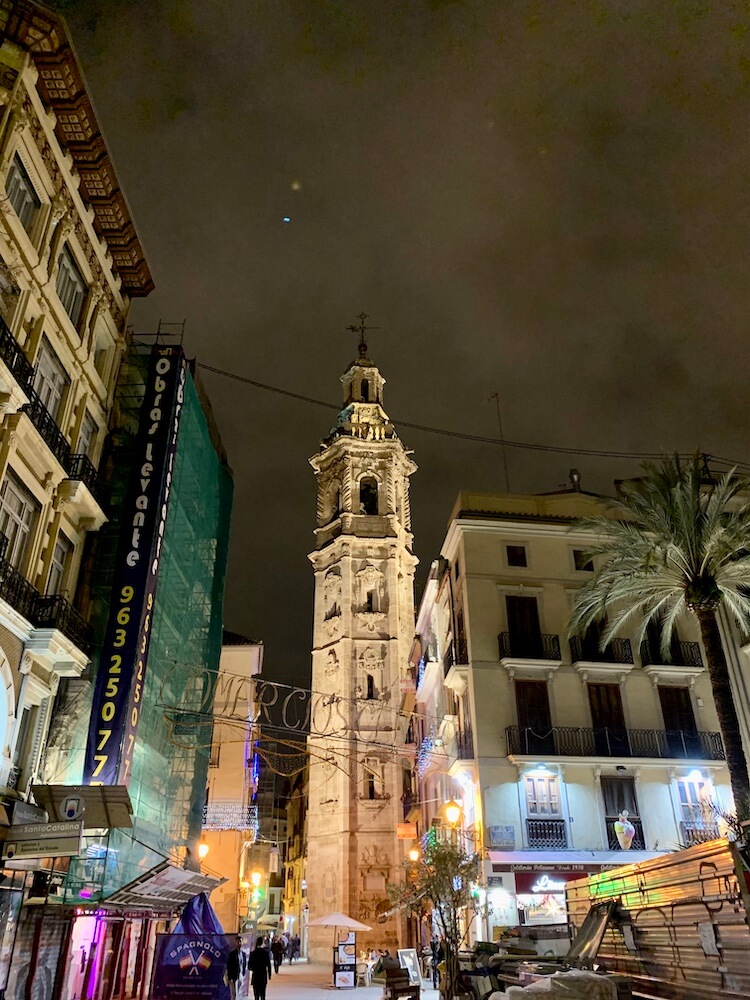 Valencia by night